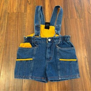 California Profile Vintage y2k denim overall suspenders